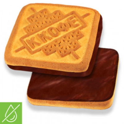 Печенье глазированное весовое Дымка К кофе с топленым молокм 5,0 кг