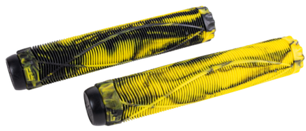 Грипсы Tech Team Fish  Yellow/Black 170mm