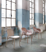 Кресло пластиковое Scab Design Hug Go Green, зеленый шалфей