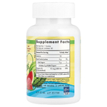 Nordic Naturals, Жевательные таблетки с витамином D3 для детей, со вкусом дикого арбуза, 400 МЕ, 60 жевательных таблеток