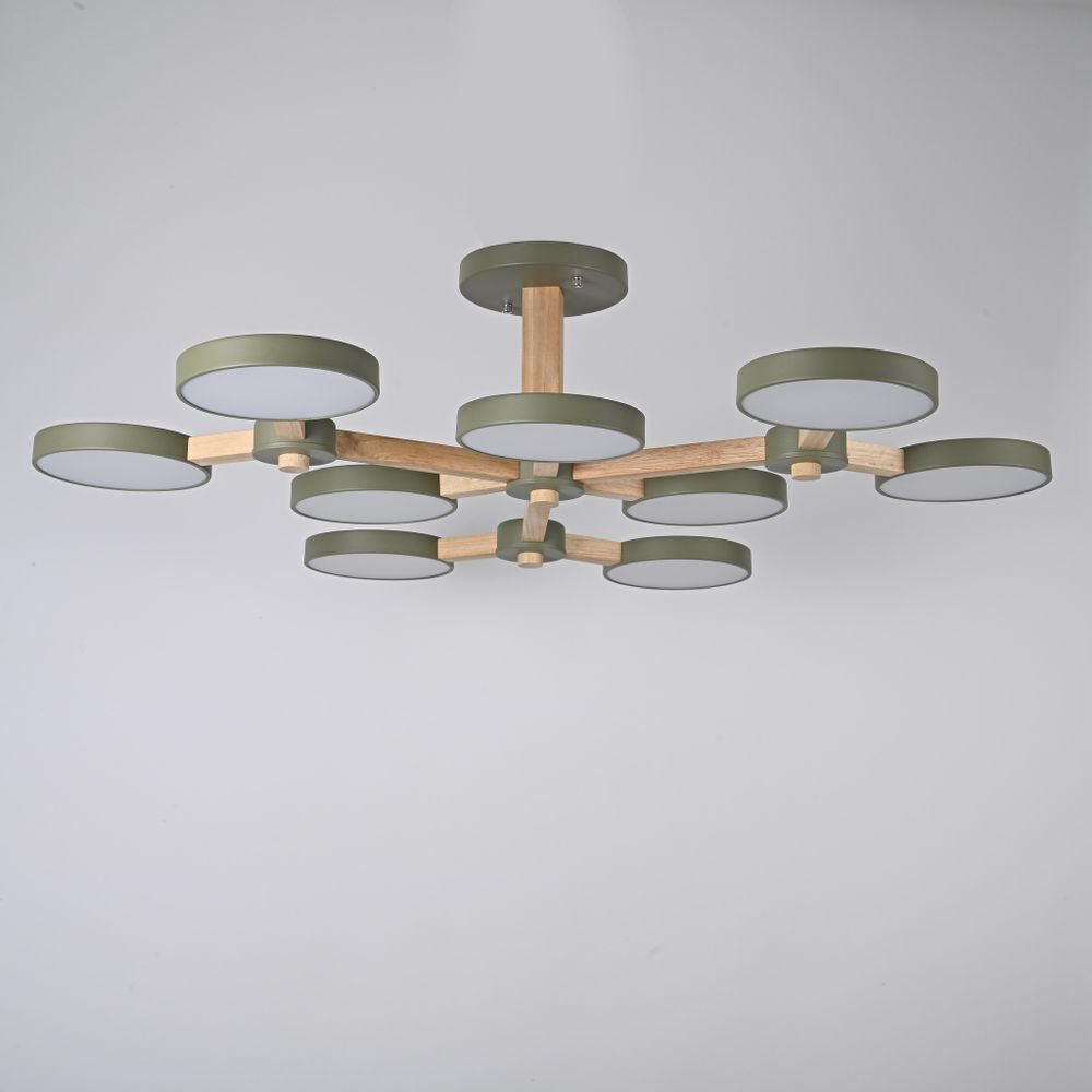 Потолочная Люстра Turna Хаки By Imperiumloft