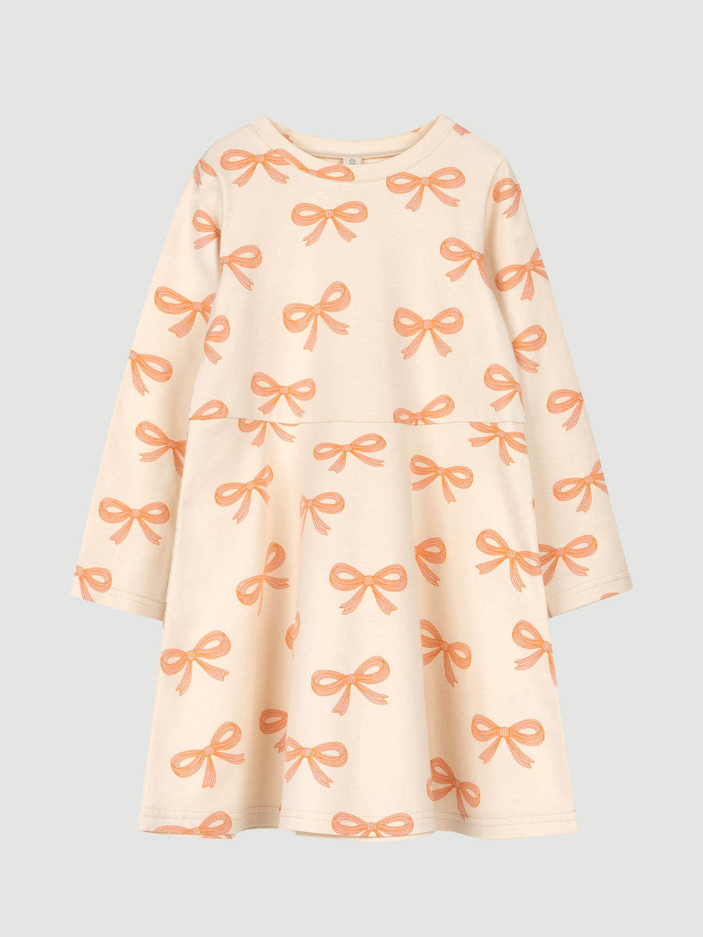 Платье с длинным рукавом Mjölk Бантики