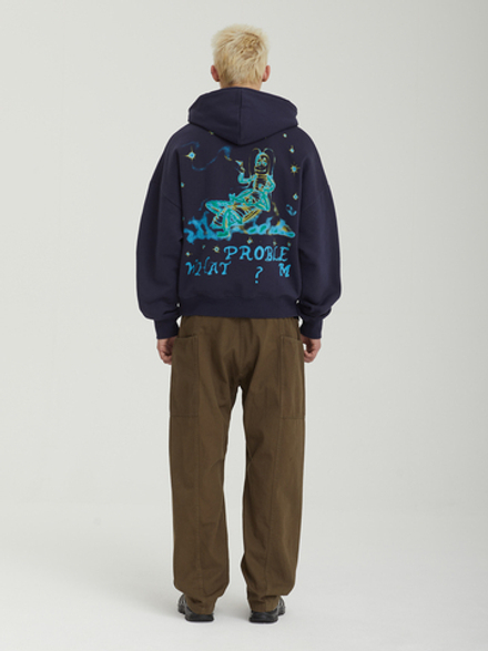 Мужская Толстовка What Problem