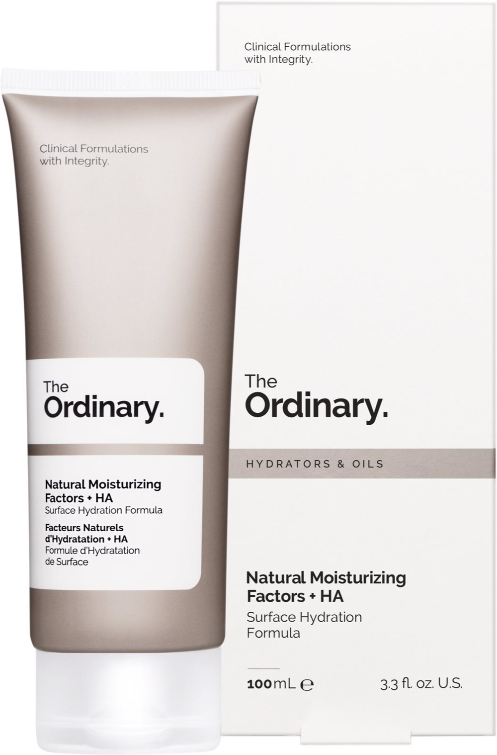 The Ordinary Natural Moisturizing Factors + HA - увлажняющий крем для лица /   100  ml  / GTIN 769915195934