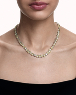 Колье теннисное Larme light yellow