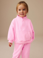 Толстовка на молнии для девочки Next E29-213, Розовый