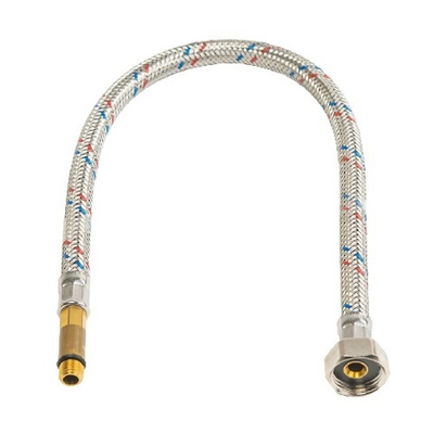 Подводка под смеситель гибкая STOUT (Смеситель/Гайка) - M10(18мм) x 1/2", длина 500 мм