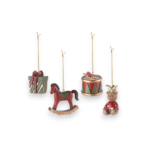 Набор ёлочных украшений Classic Christmas Charm 4 шт.