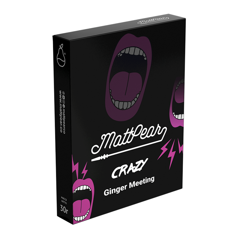 Mattpear Crazy - Ginger Meeting (Лайм-Имбирь) 30 гр.