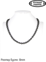Бусы из гематита gebu001-8