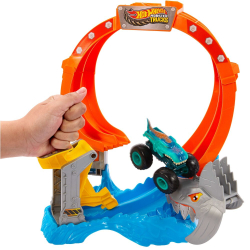 Hot Wheels - Монстр-траки REKIN'S RACE ROUND + машинка JFR08