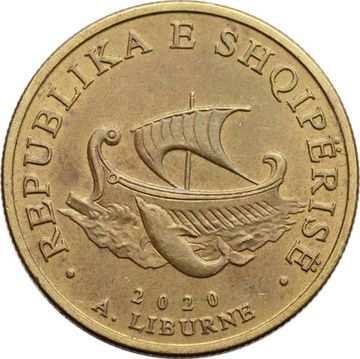 20 леков 2020 Албания