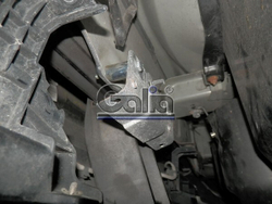 Фаркоп оцинкованный Galia M130A для Mazda CX-7 2006-2013(паспорт и сертификат в комплекте)(без электрики)