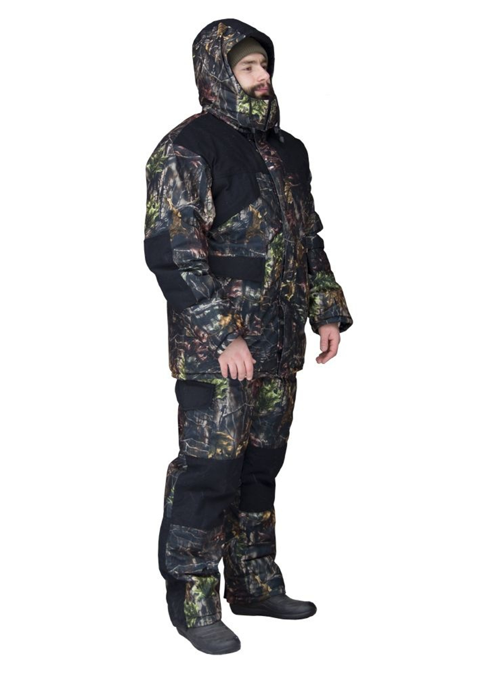 Костюм для зимней охоты и рыбалки Prival Байкал-1, Тёмный лес