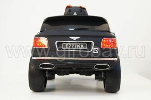 Детский электромобиль River Toys BENTLEY E777KX черный фото №9