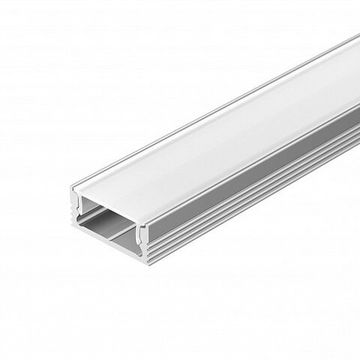 Алюминиевый анодированный профиль для светодиодных лент и линеек 3м 061376 серебристый SL-SLIM-H7-3000 ANOD (BY) Arlight
