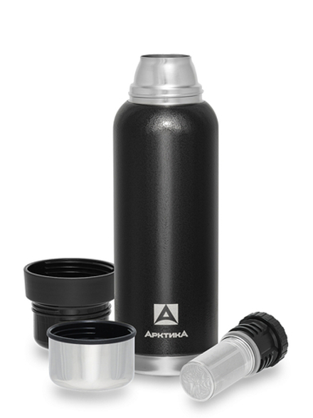 Арктика 1200 мл с ситечком чёрный