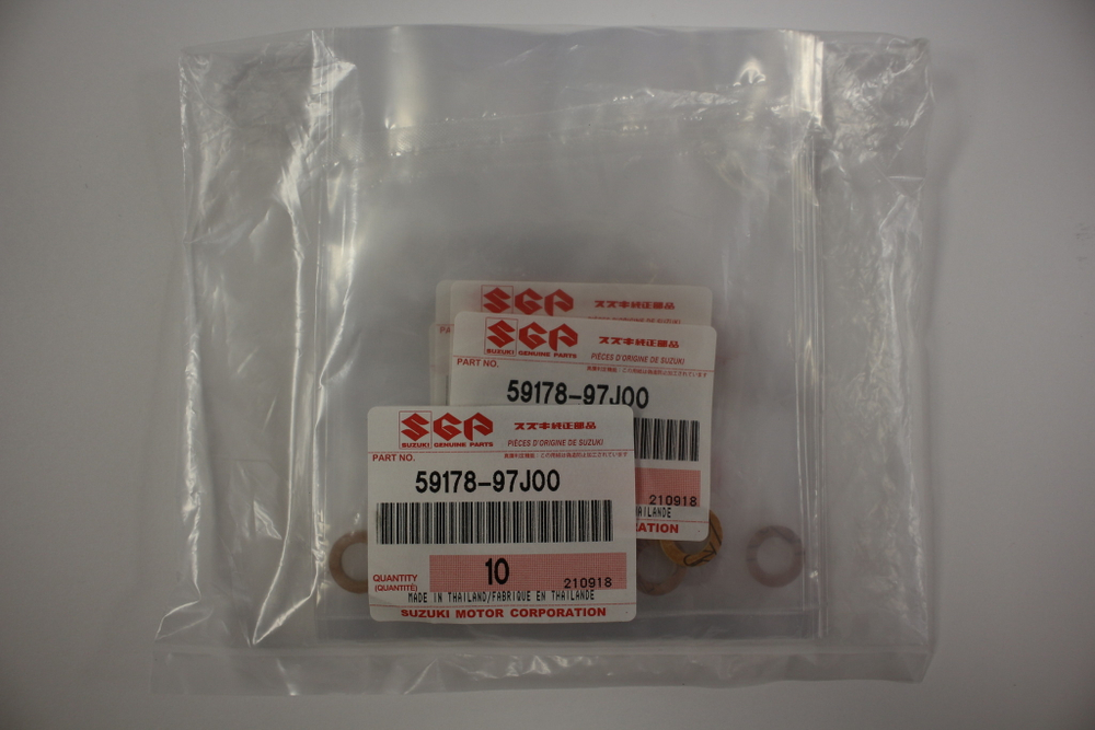 Комплект прокладок слива редуктора SUZUKI 10шт