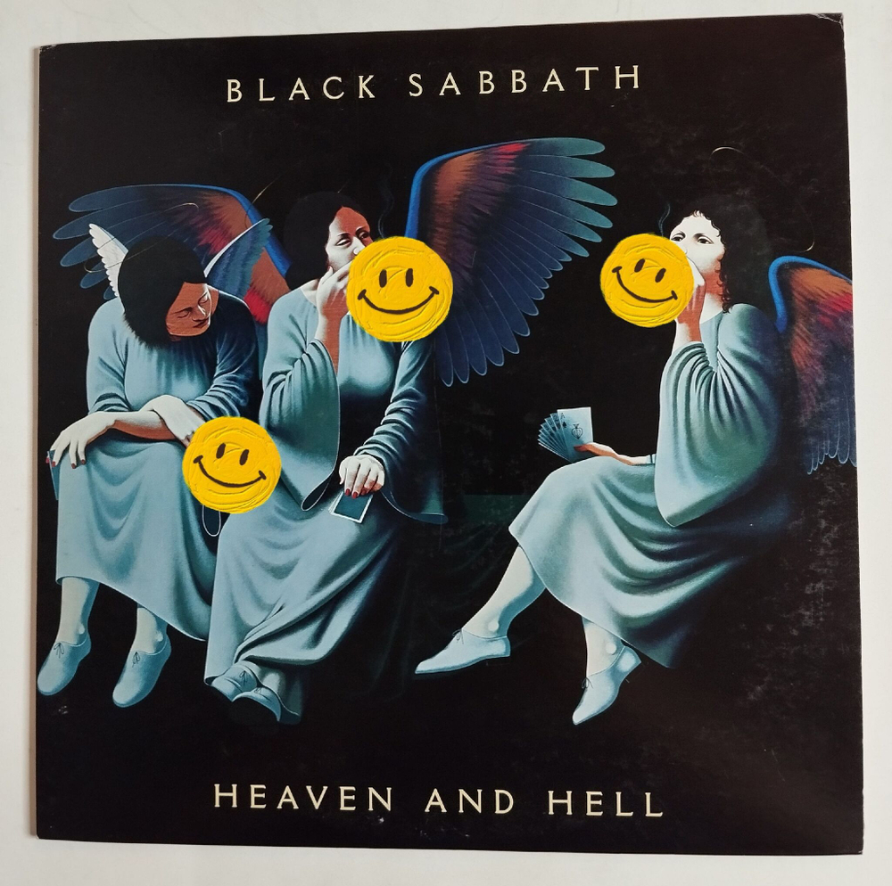 Винтажная виниловая пластинка LP Black Sabbath Heaven And Hell (Japan 1980) (No Obi)