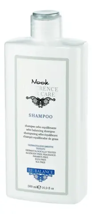 Nook Возрождение Шампунь для кожи головы, склонной к жирности Ph 5,0 - Re-Balance Shampoo , 500 мл