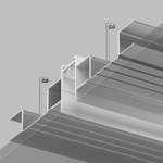 TR2013-WH  Встраиваемый шинопровод SMART 3м под ГКЛ, белый