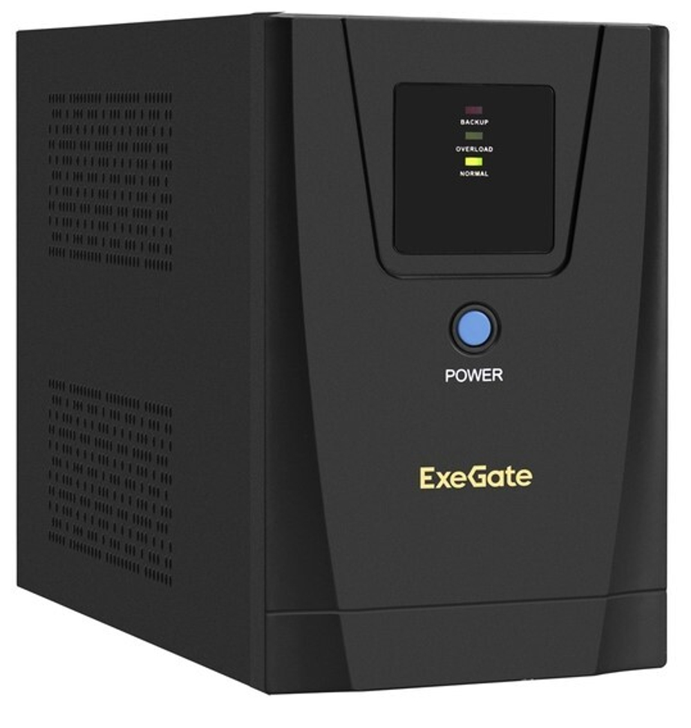Источник бесперебойного питания  Exegate SpecialPro UNB-1600.LED.AVR.2SH.3C13.USB