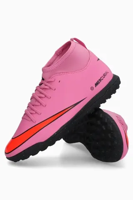 Сороконожки Nike Mercurial Superfly 10 Club TF Junior - бордовый