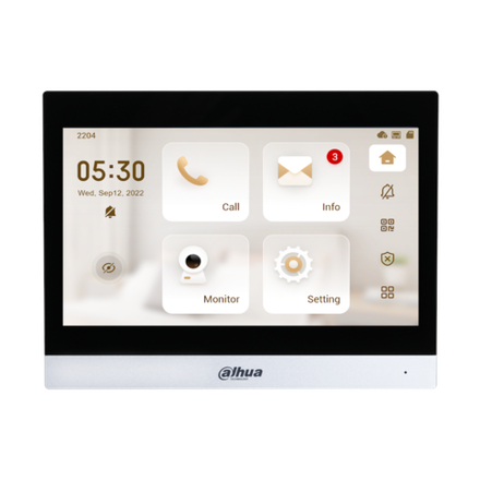 IP видеодомофон 10" DHI-VTH8641KMS-WP