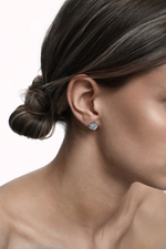 Серьги пусеты Mon amour