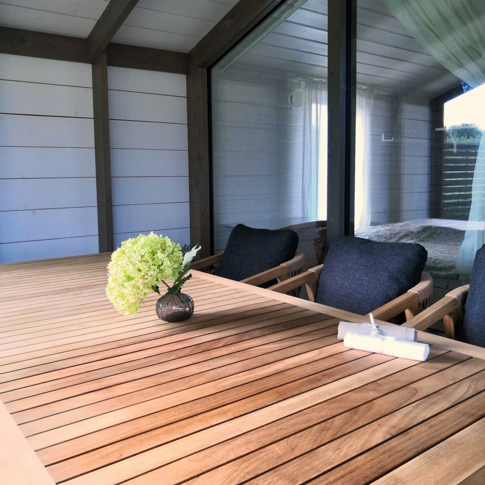 Обеденная группа Ideal Patio ЛЕОНОРЕН каркас тик, стол тик 220