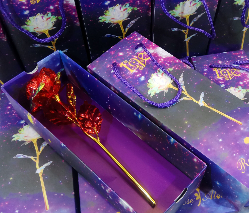 Декоративная роза,5*4см