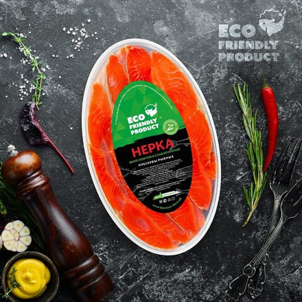 Нерка ломтики без масла (500 гр.)