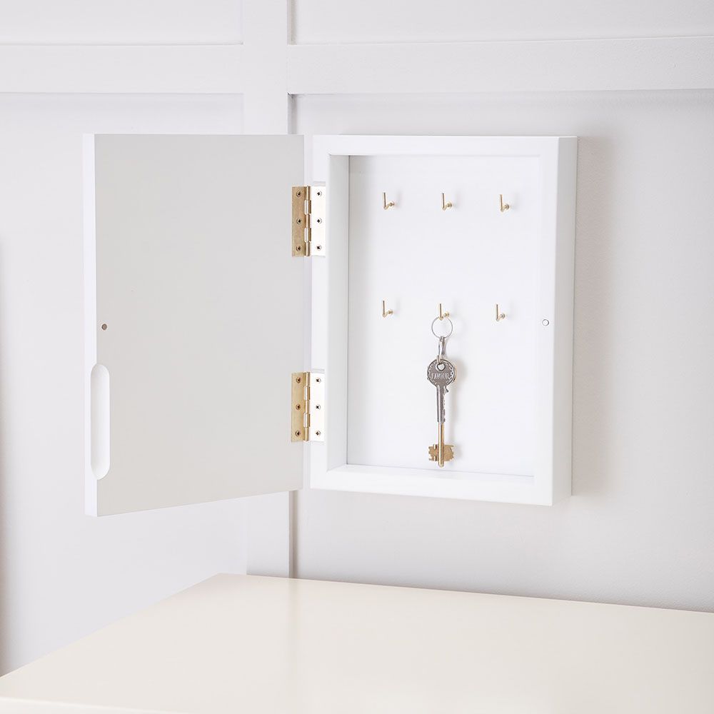 Полка ключница Oliva Branch (Олива Бранч) 2 Айс Мраморное золото