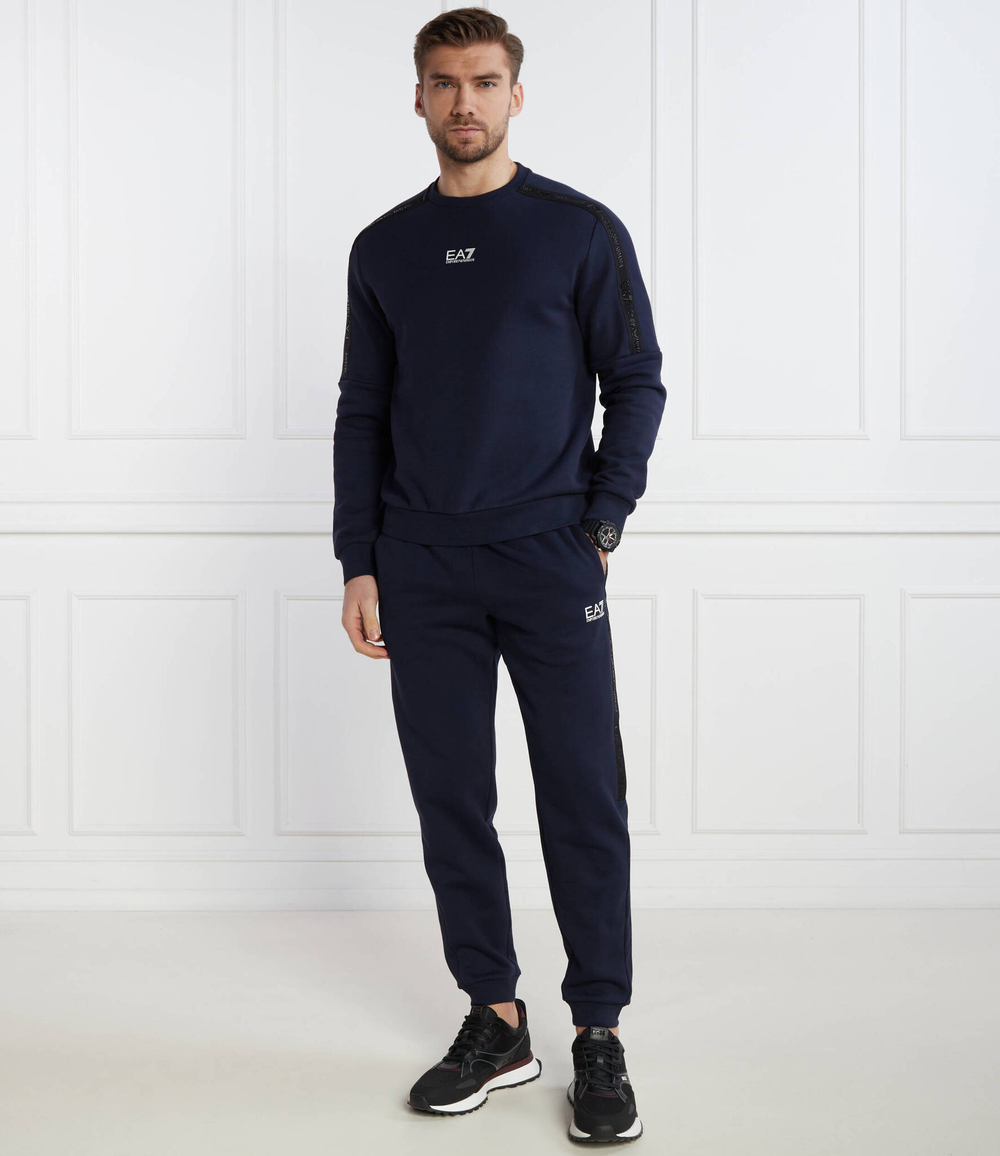 Худи EA7 - темно-синий(3DPM58 PJ07Z)