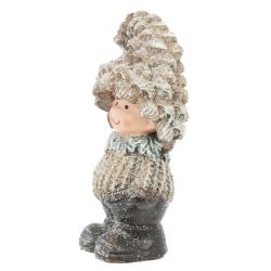 GAEM Фигурка декоративная "Мальчик/ Девочка", L6 W5,5 H14 см, 2в.