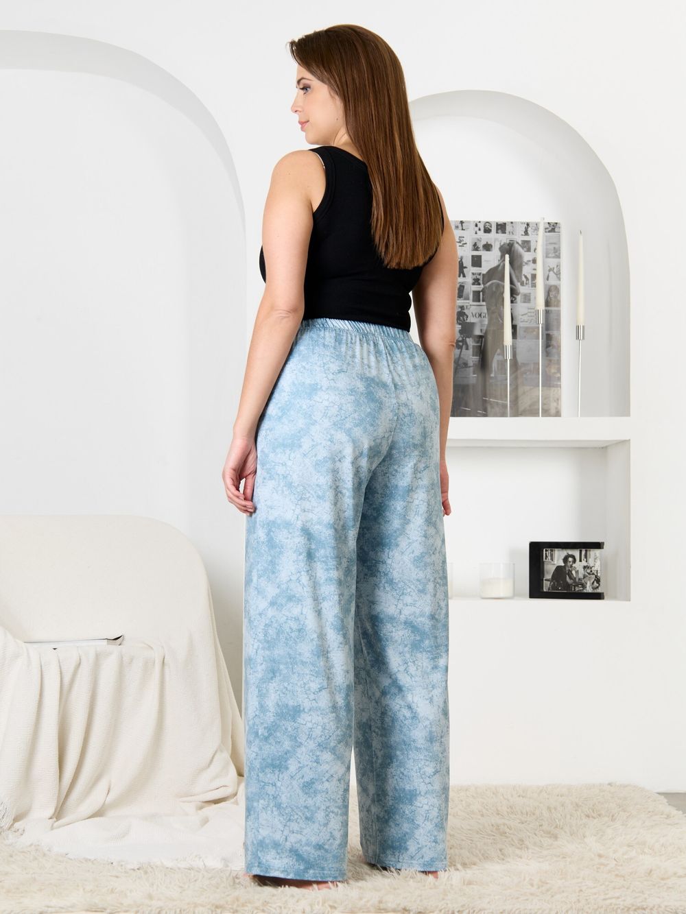 Брюки Ная Виотекс ГОЛУБОЙ