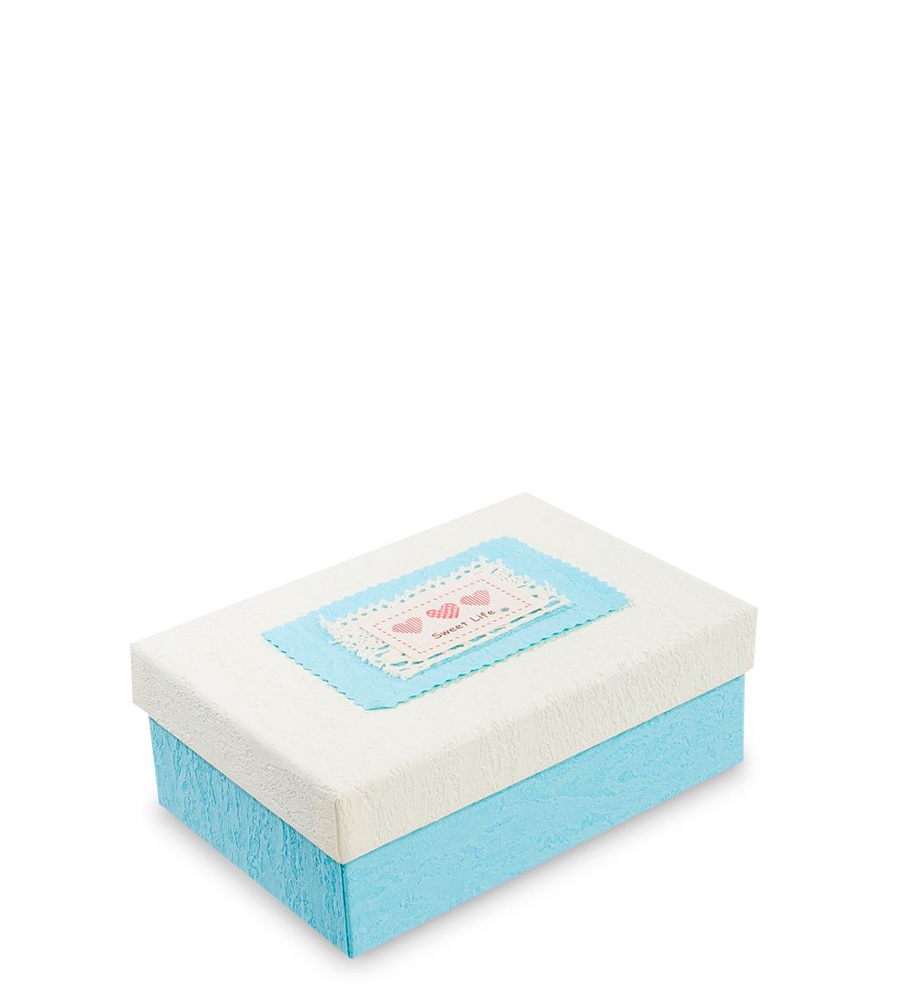 Packing Symphony WF-06/1-A Коробка «Прямоугольник» цв.голуб./молочн.