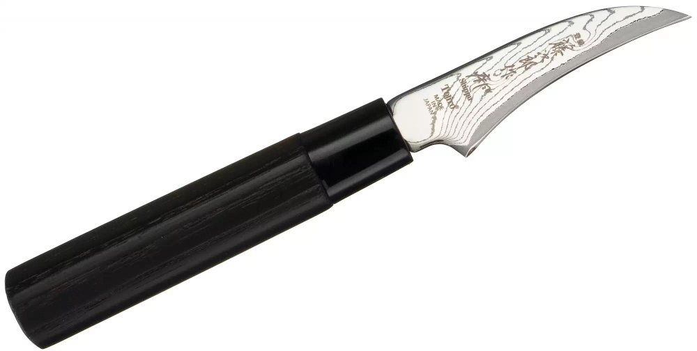 Tojiro - Нож для очистки кожицы Tojiro Shippu, черный, 7 см. / артикул   FD-1590  / GTIN 4960375185916