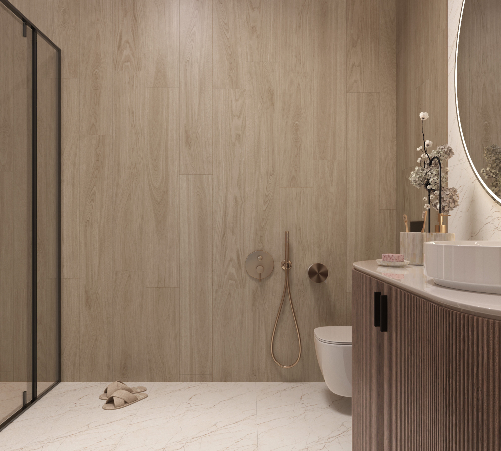 Керамогранит, Creanza, CEDAR WOOD PINE, 1200x200 мм, матовая