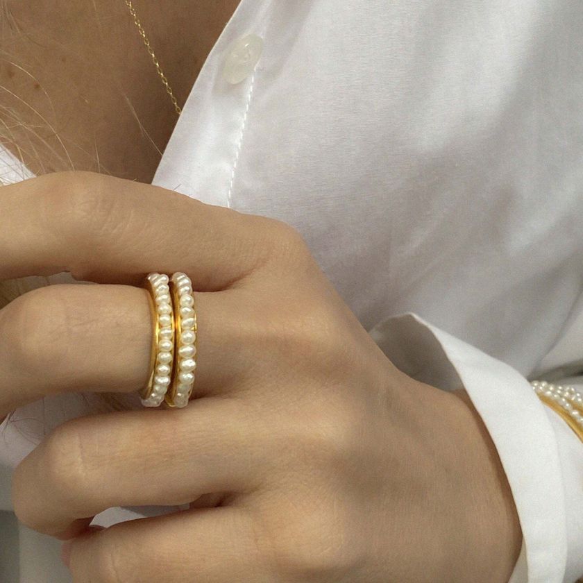Кольцо Luna Pearls Ring