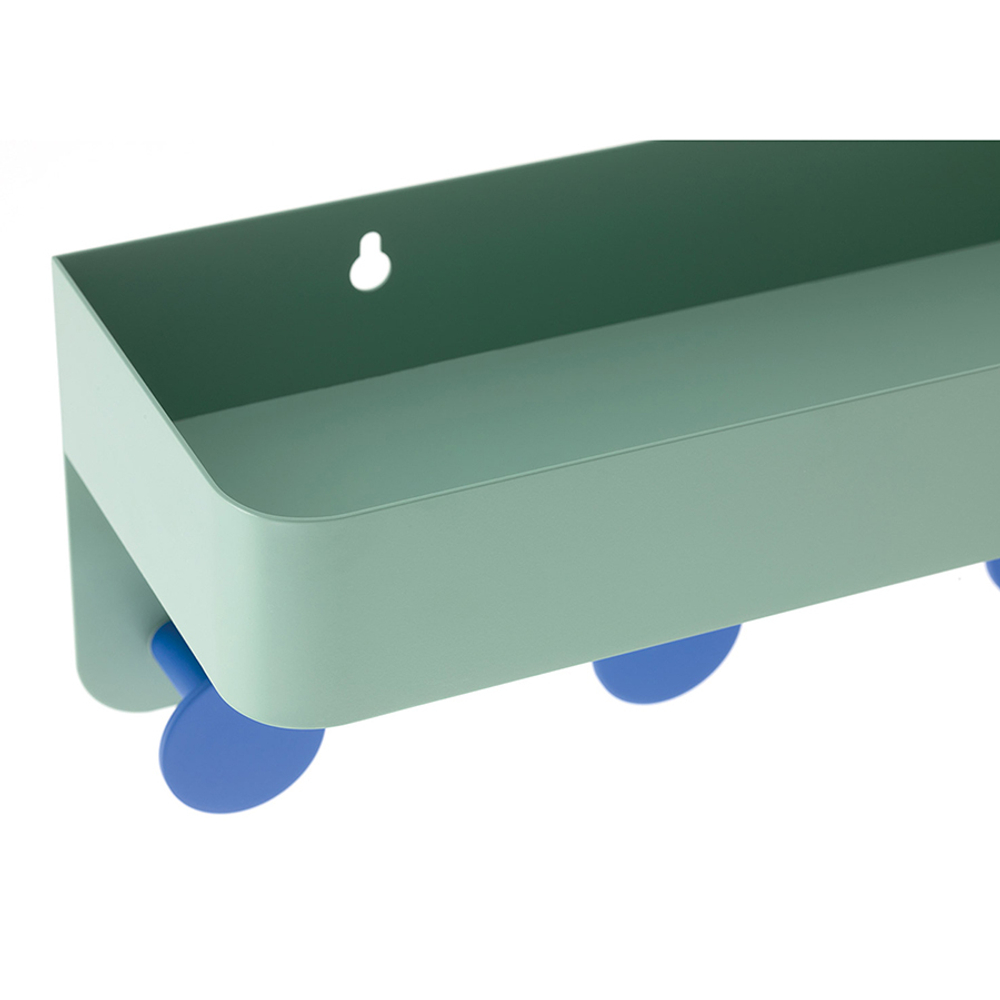 Вешалка oval, 12х60х13 см, мятная