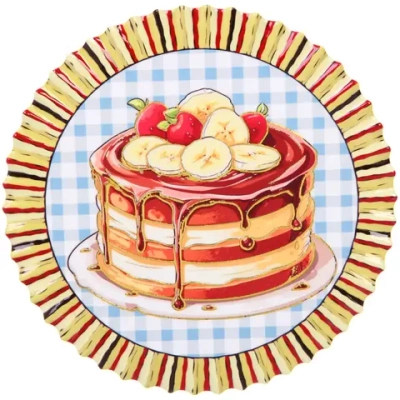 Подставка керамическая 18 см «Торт»
