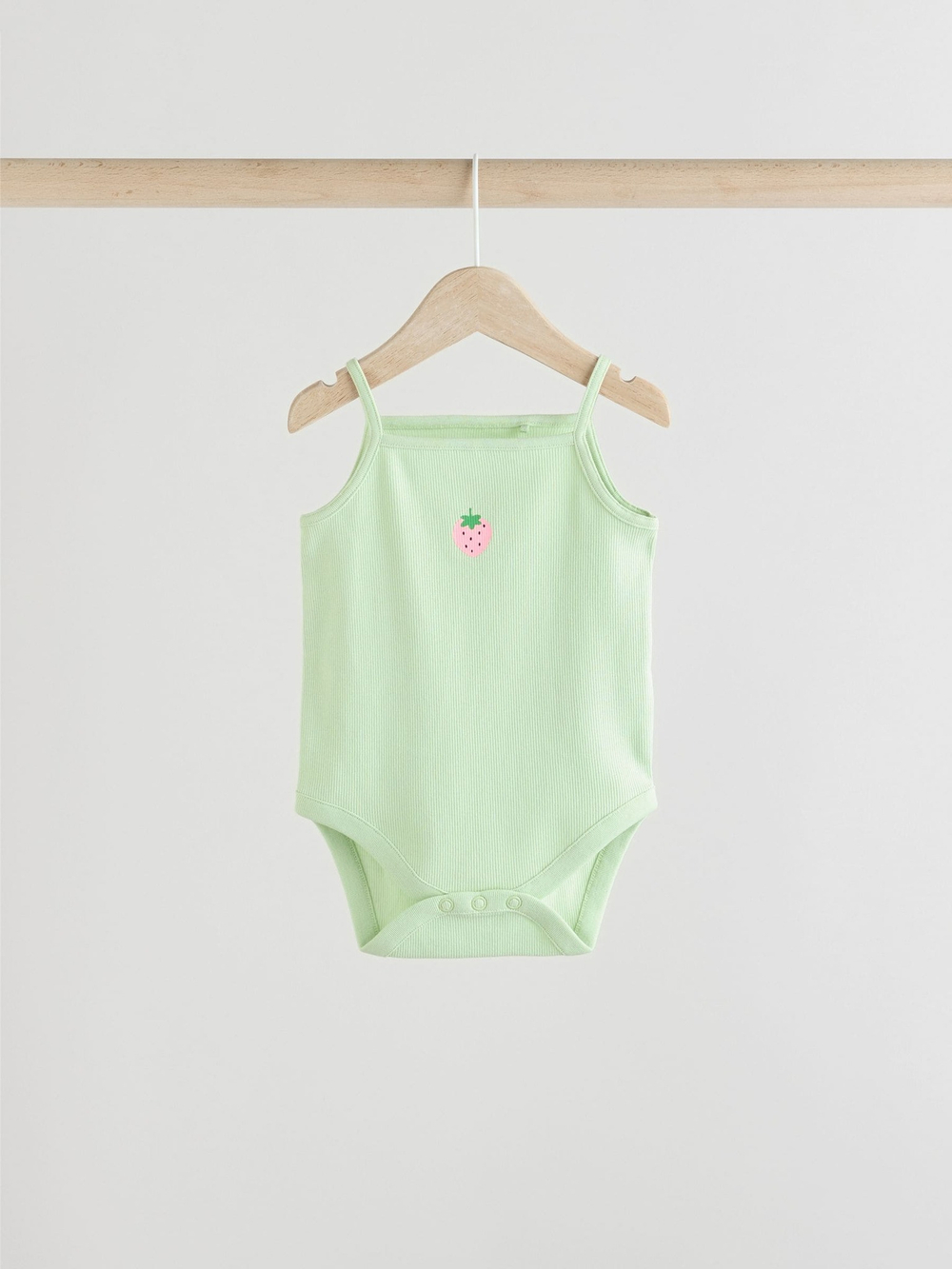 Боди без рукавов для малышей Next E58-050, 5 шт., Салатовый, Розовый, Бежевый