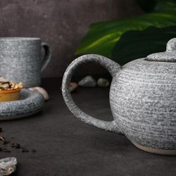 Чайник 830 мл с ситом d 13,4 см h12 см Stone Untouched Taiga P.L. Proff Cuisine [1]