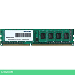 Оперативная память Patriot 4GB DDR3 PC3-12800 (PSD34G1600L81)