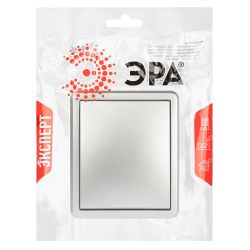 Выключатель ЭРА Эксперт 11-1201-03 IP20 ОУ 10АХ-250В алюминий | Эра Эксперт