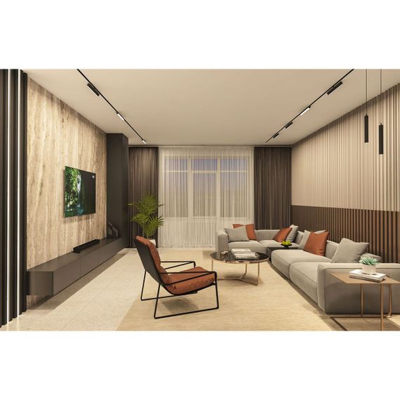 Трековый светодиодный светильник Denkirs Smart Linear DK8018-BK