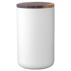 Банка для хранения керамическая, 750 мл, белая