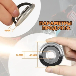 Быстрозажимная гайка на УШМ M14 без ключа /Оснастка для инструмента/Для болгарки.2шт.