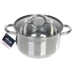 Набор посуды из нержавеющей стали ADELE 3 предмета (3 кастрюли 3,7л, 3,4л, 4,5л), DH10-6